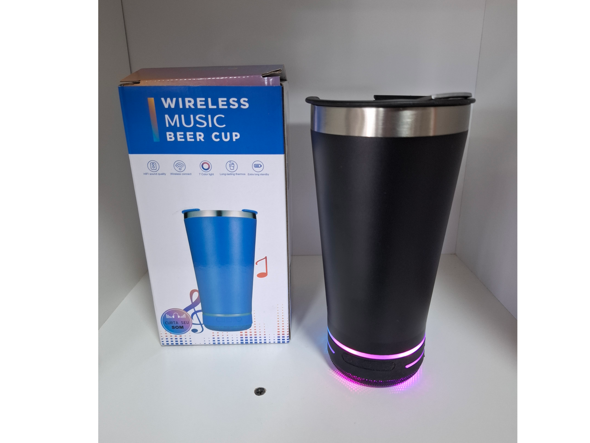 Vaso Cervecero con parlante