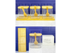 Set frascos de vidrio tapa bambu
