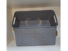 Canasto rectangular simil Yute 7 ltr