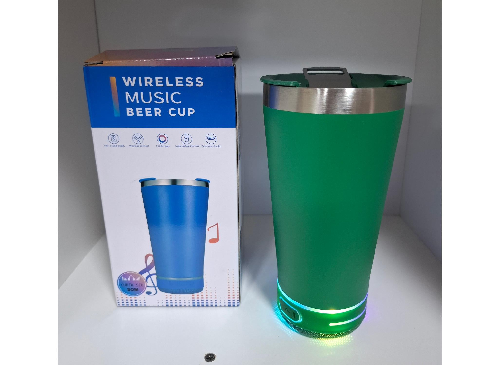 Vaso Cervecero con parlante