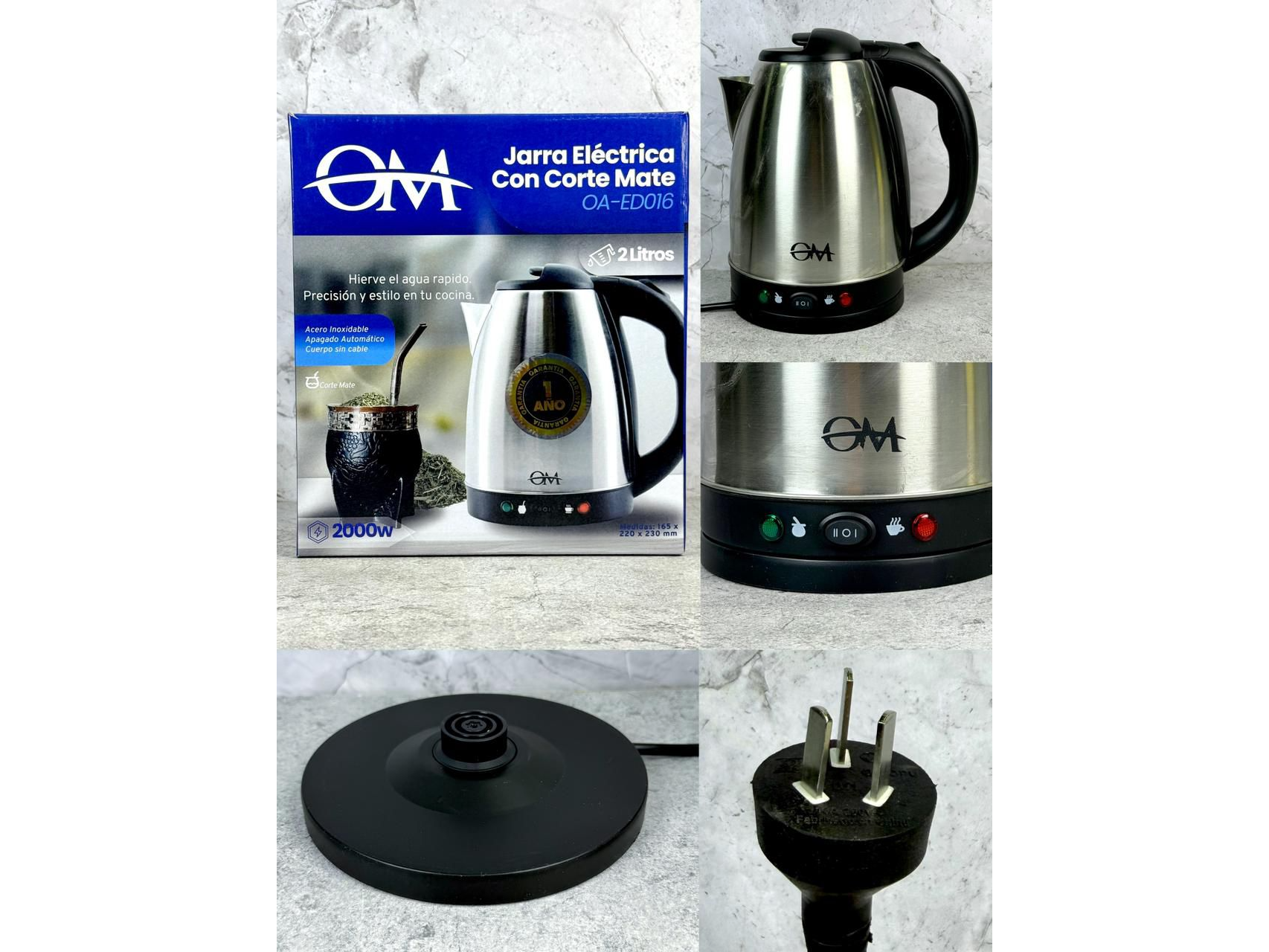 Pava eléctrica corte mate