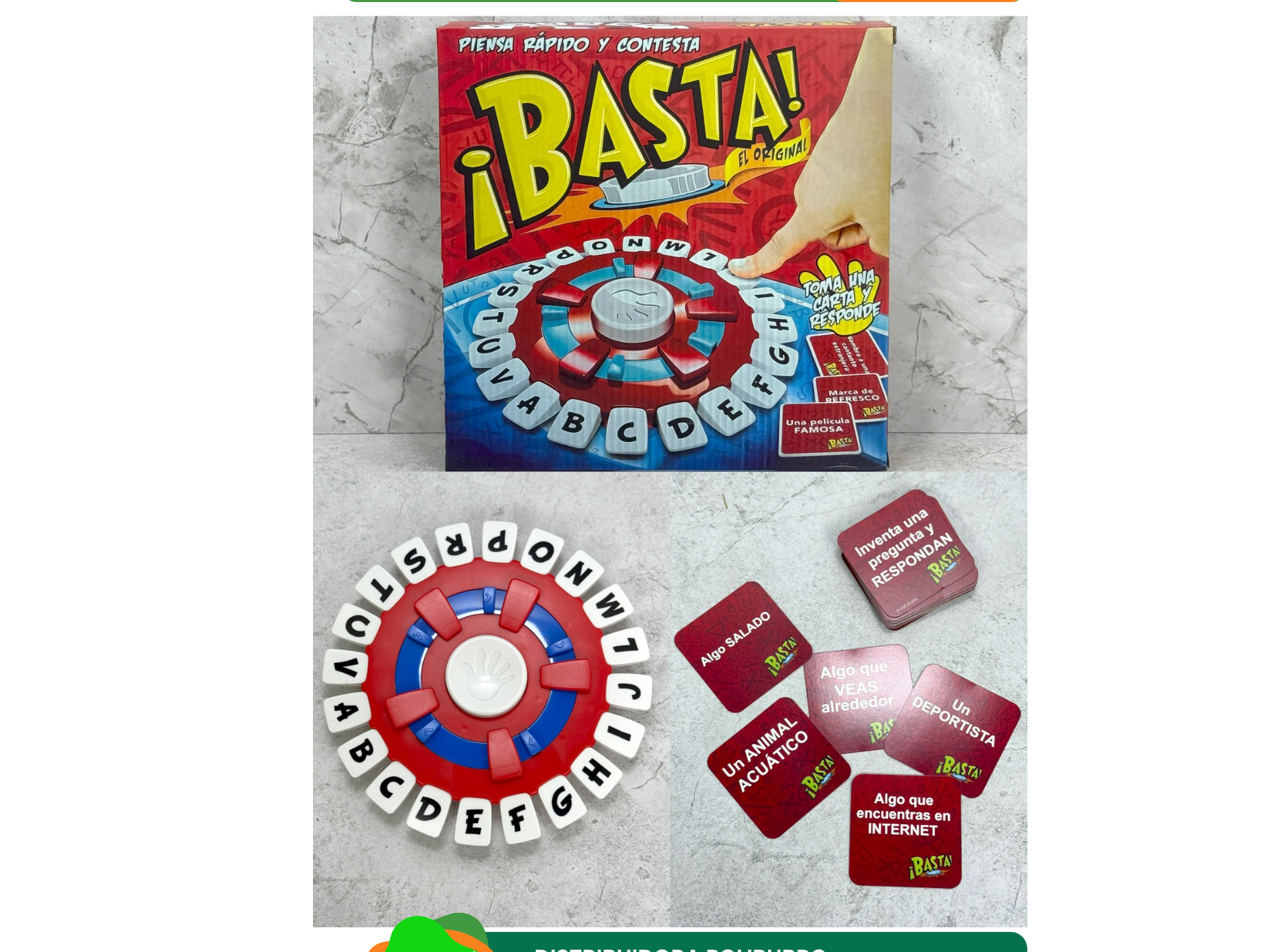 Juego Basta clásico