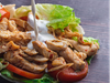 Sándwich en Pan Árabe de Pollo