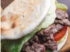 Sándwich Pan Árabe de Matambre al verdeo
