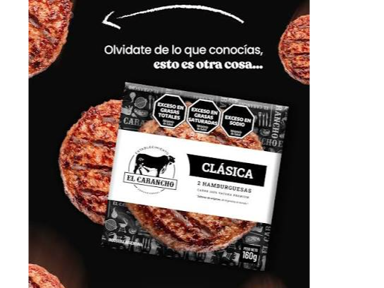 HAMBURGUESAS 100% CARNE (no contienen soja ))