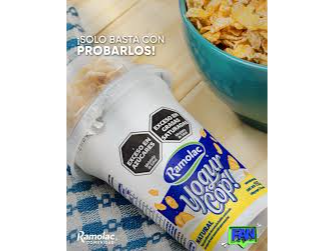 Yogurt natural con cereal