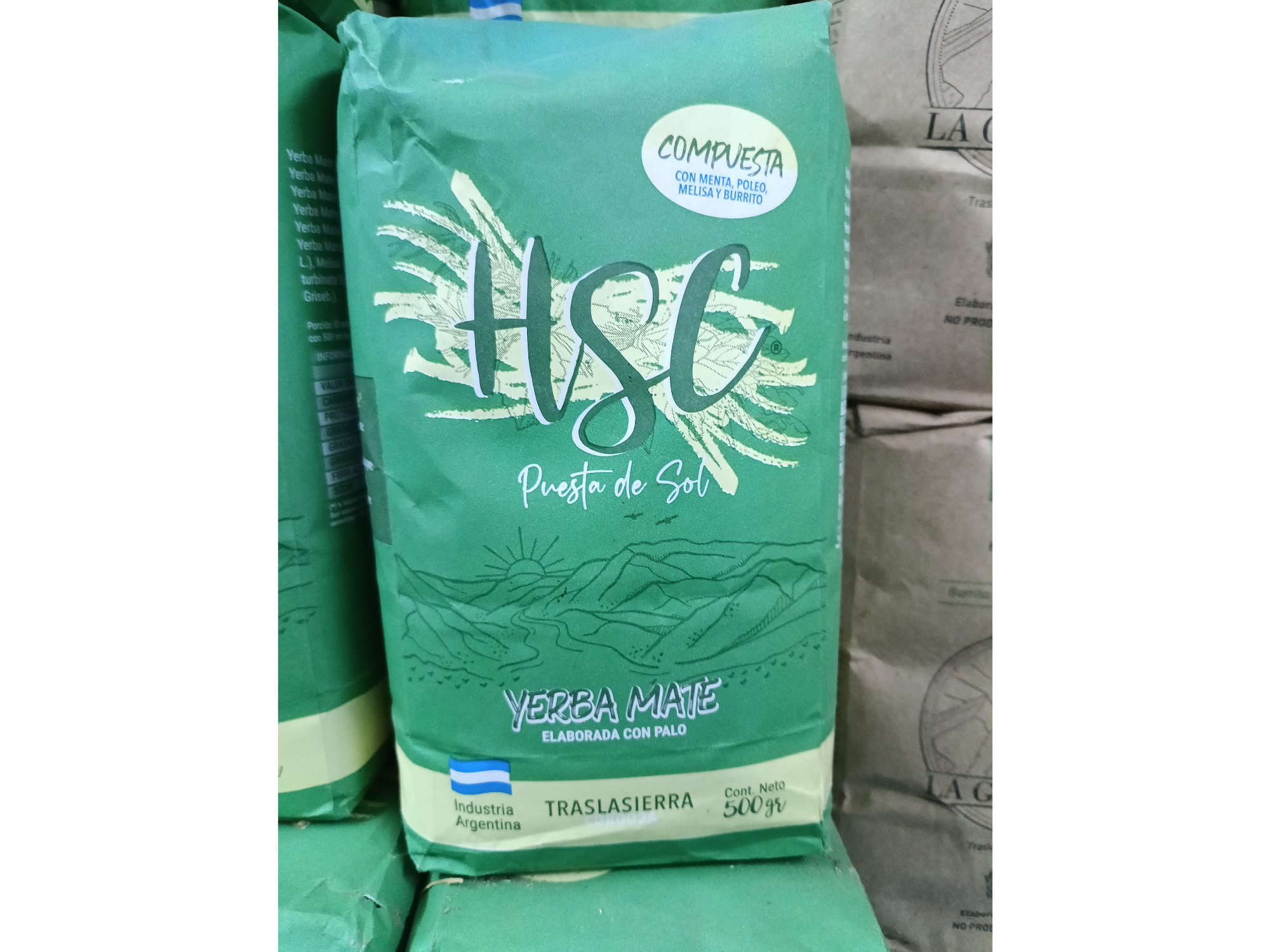 Yerba mate HSC de Almacén Regional Los Naranjos
