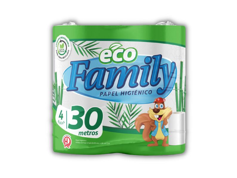 Papel higiénico eco family
