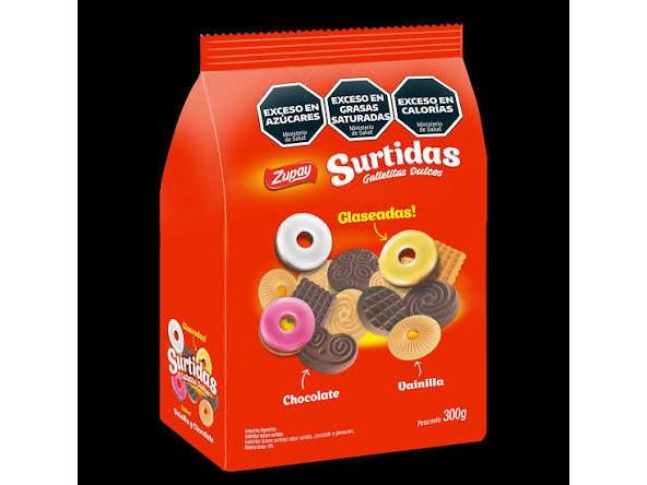 Galletas surtidas glaseadas 300 gr