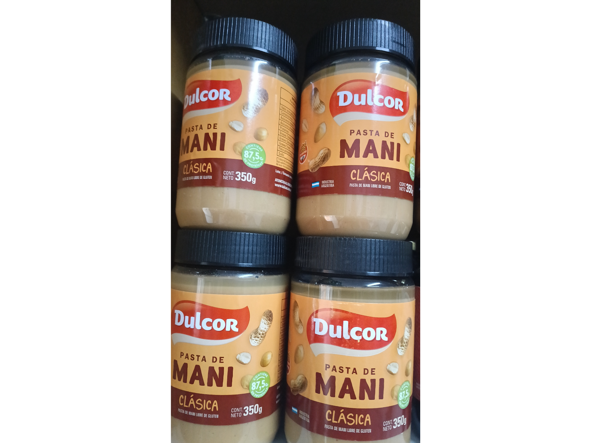 Pasta de maní clásica 350  gr