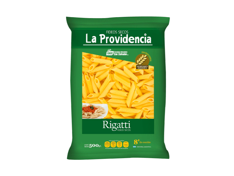 Fideos Rigatti 500 gr
