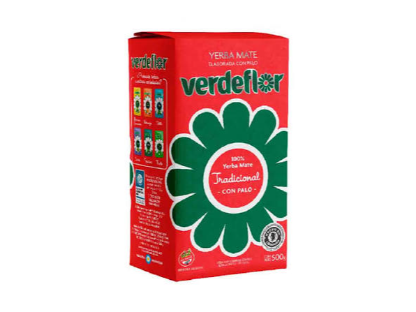 Yerba verde flor c/palo tradicional 500 gr