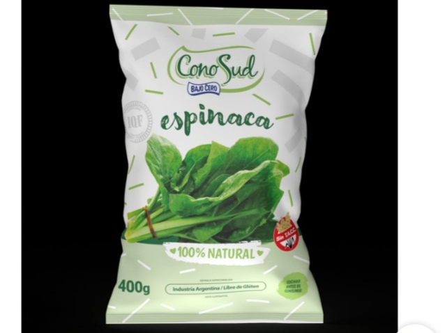 ESPINACA IQF 400gr