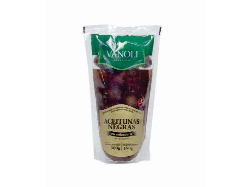Aceitunas negras rellenas 180 gr
