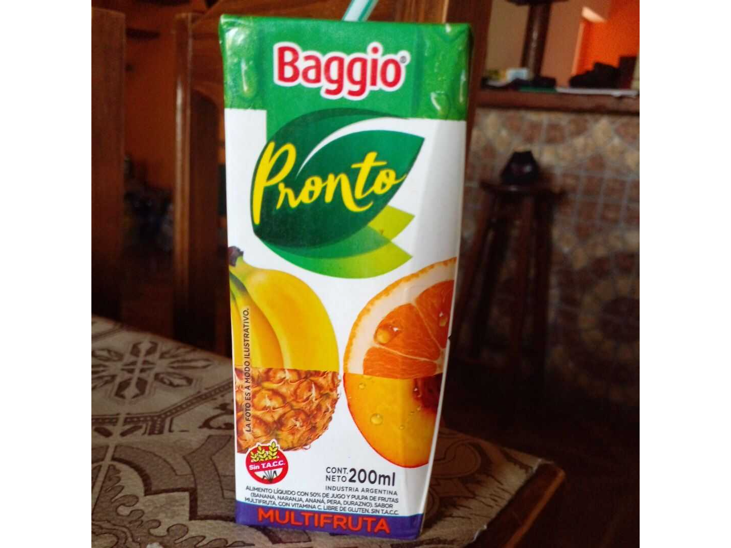 Jugo baggio chico