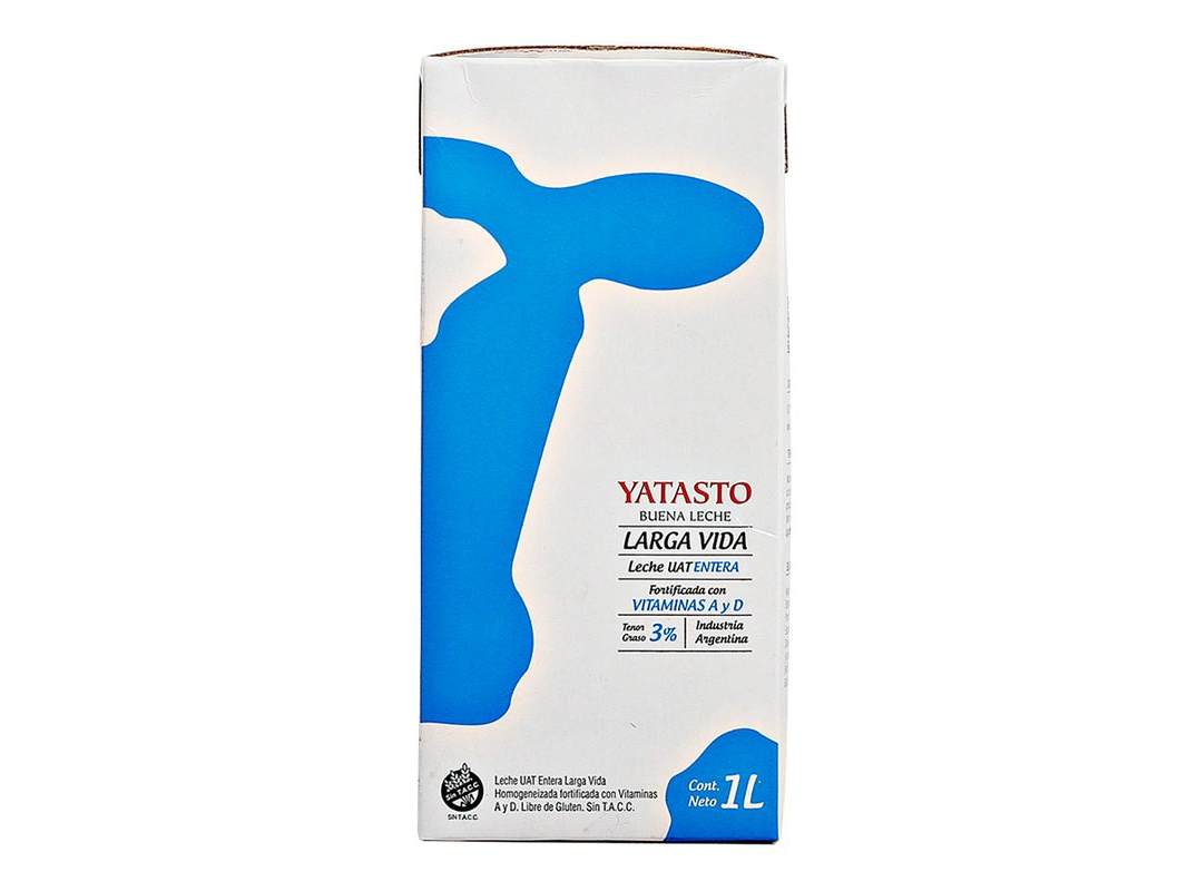 Leche entera 1 lt