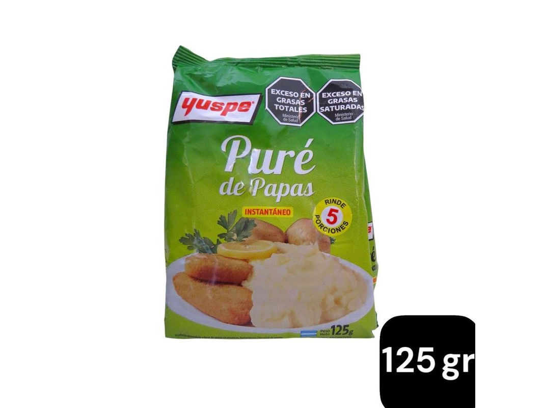 Puré de papas instantáneo Yuspe