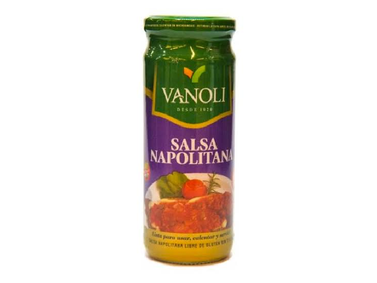 Salsa napolitana frasco 340 gr