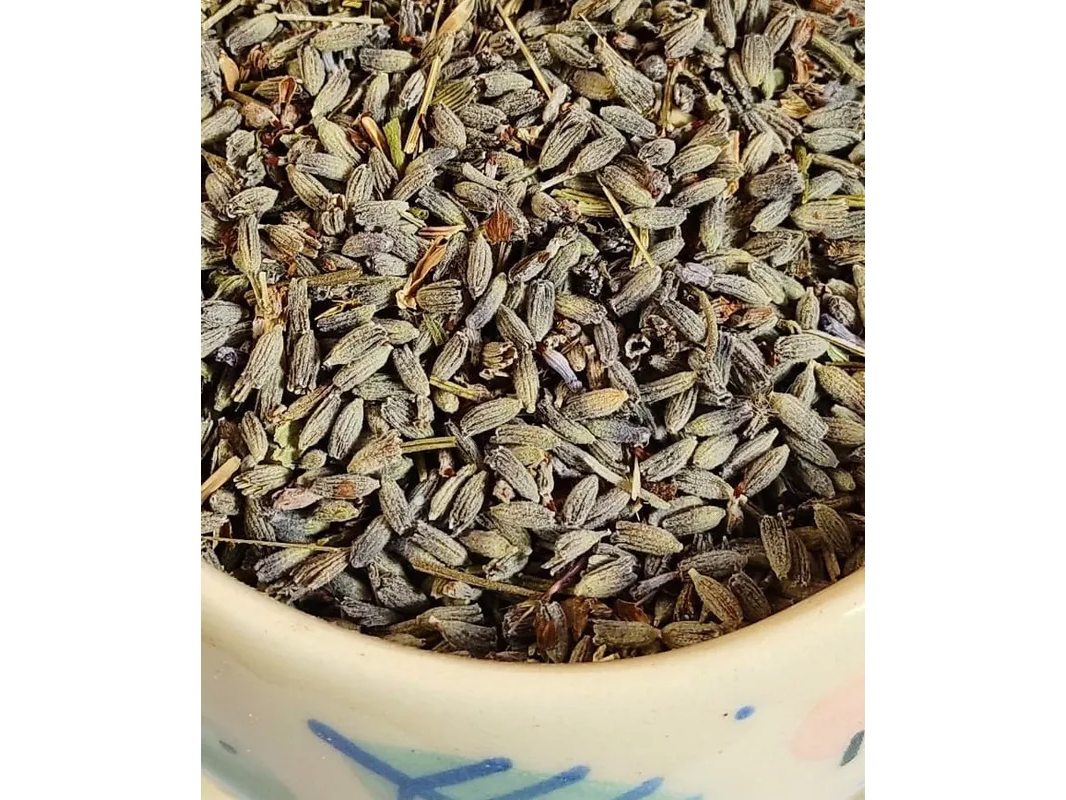 Lavanda en hojas