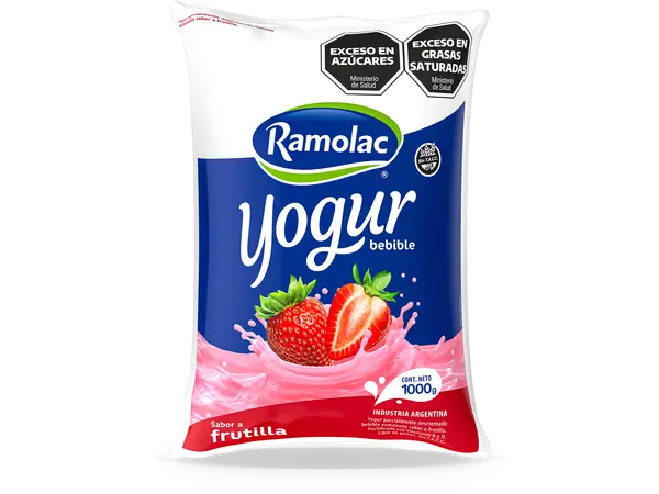 Yogurt frutilla 1 lt