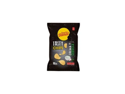 Papas fritas danal crema y verdeo 90 gr