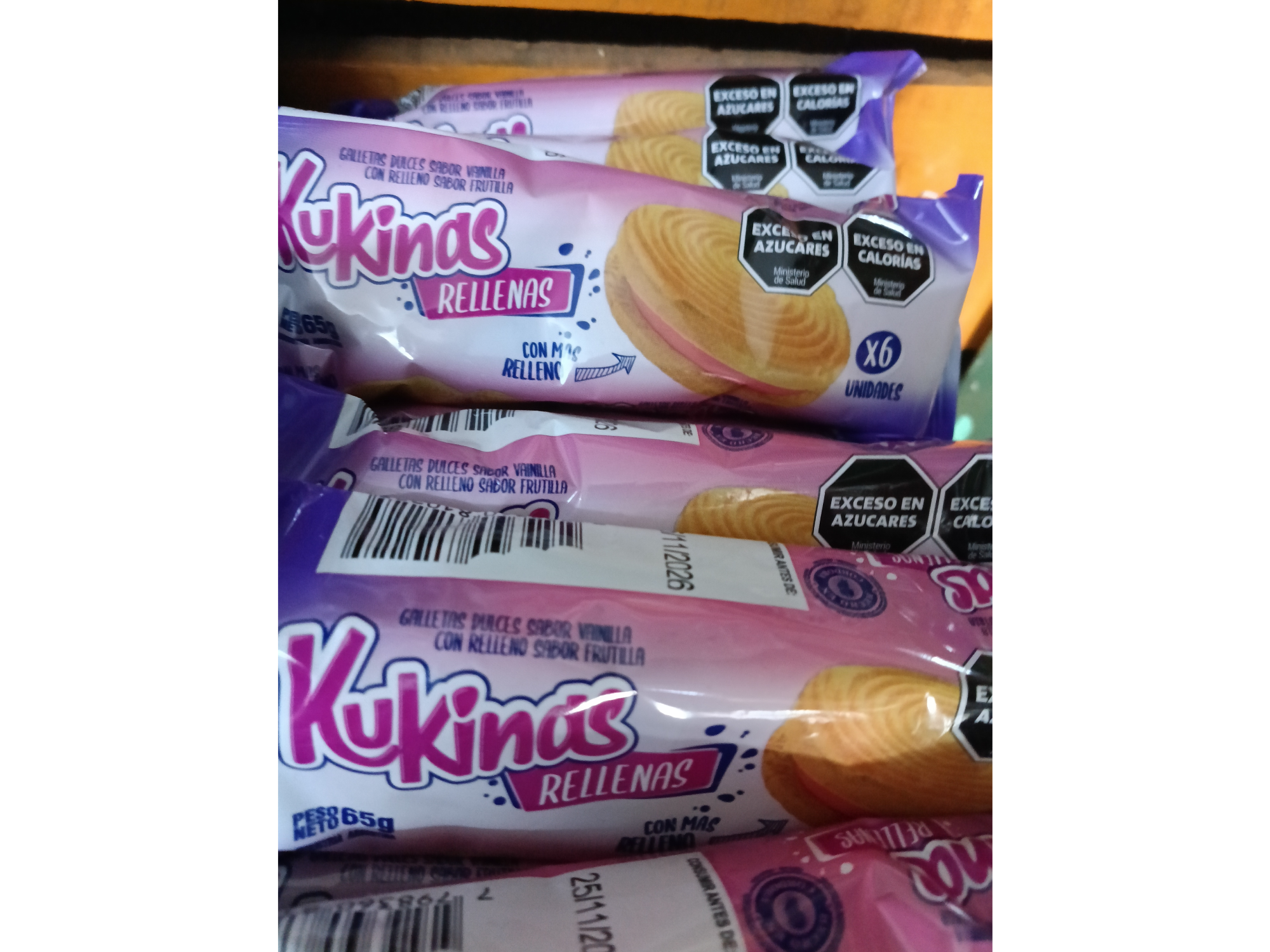 Galletitas rellenas