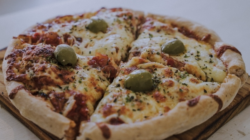 Pizza 4 porciones