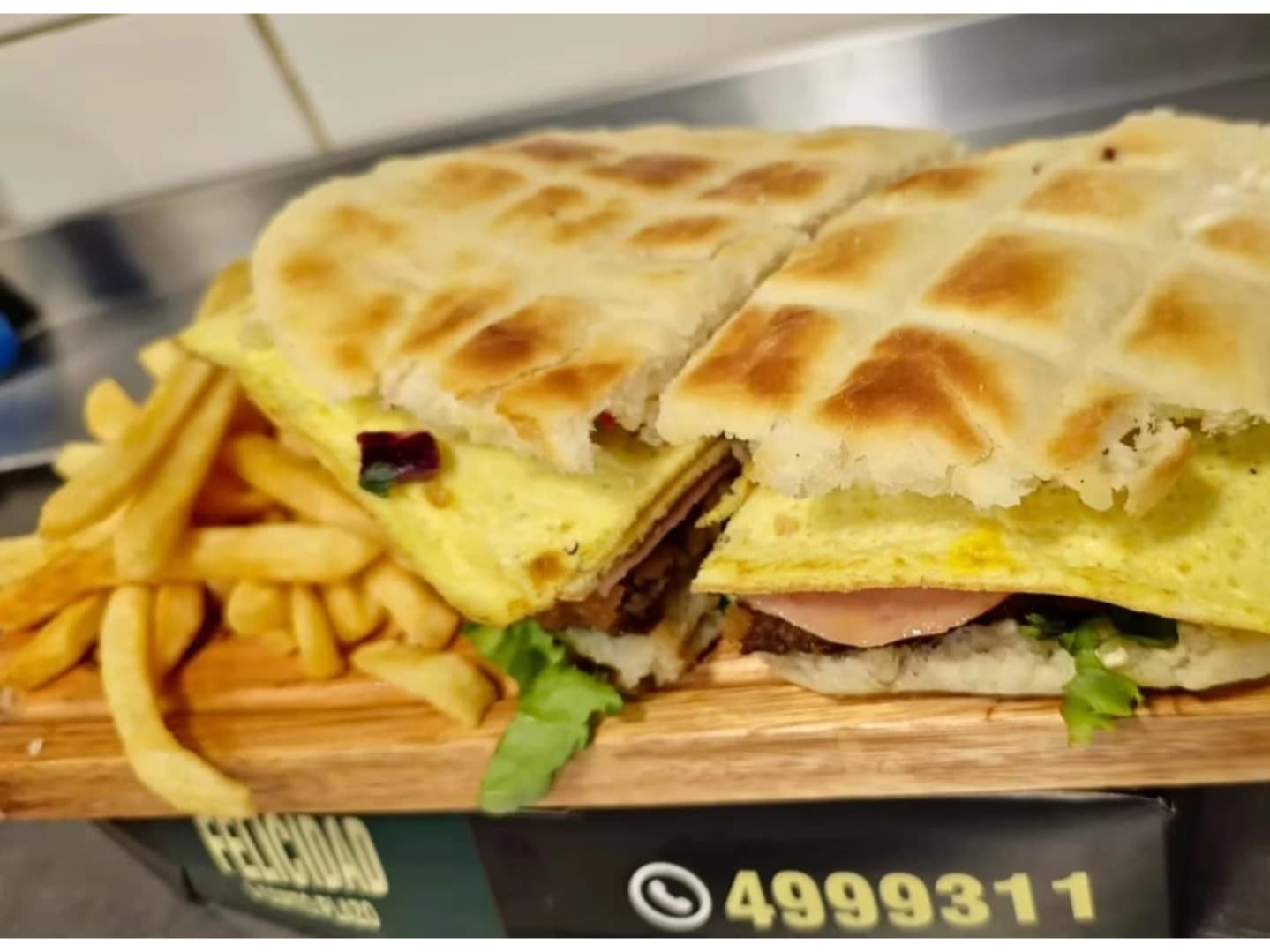 Lomo Chimi con papas