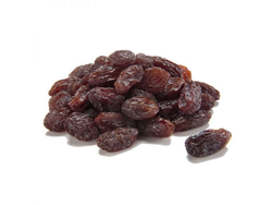 Pasas de uva negras sin semilla (sultanina)