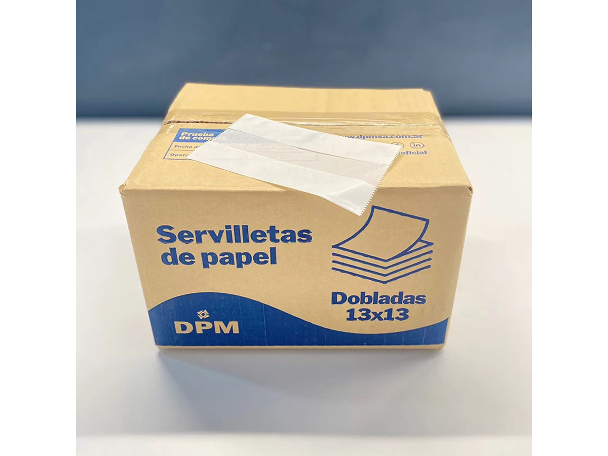 Servilleta p/bar 13x13 cm