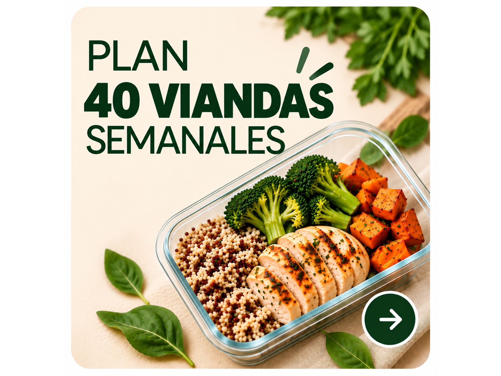 PLAN 40 VIANDAS PROTEICAS