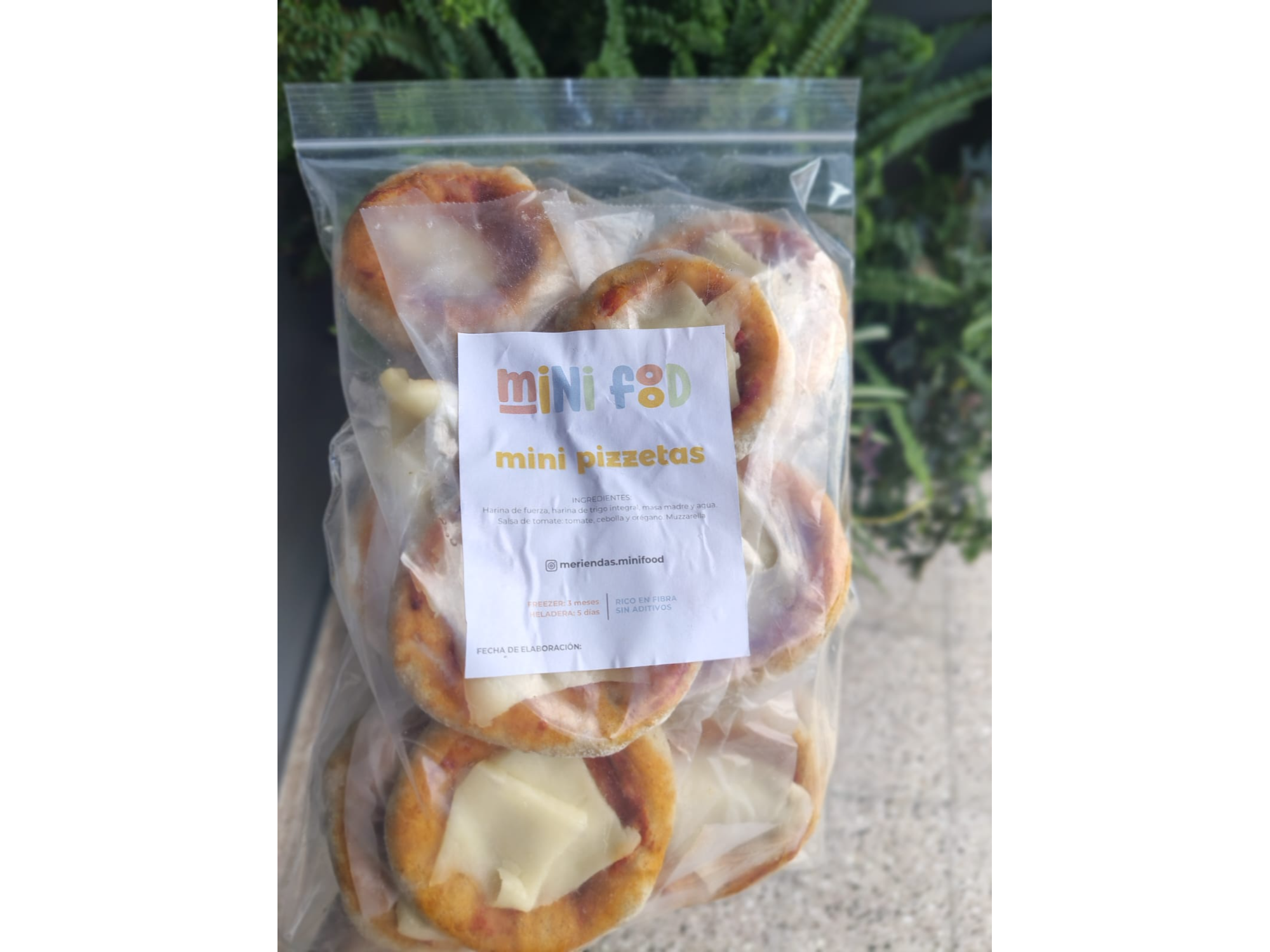 MINI PIZZETAS MASA MADRE