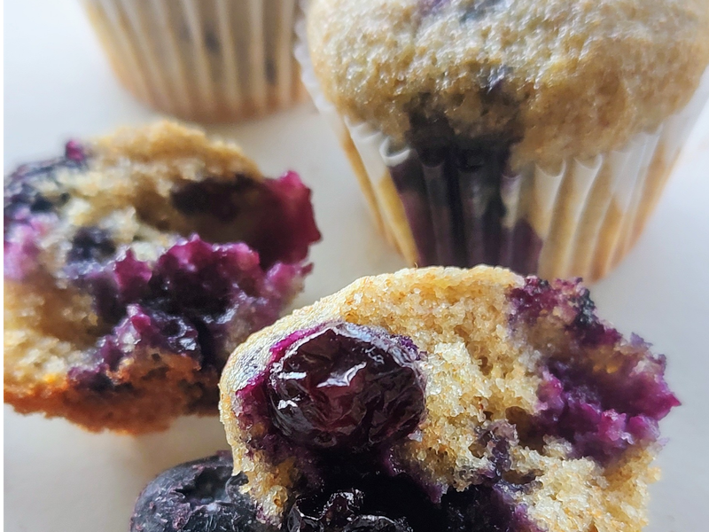 MUFFINS DE ARANDANOS