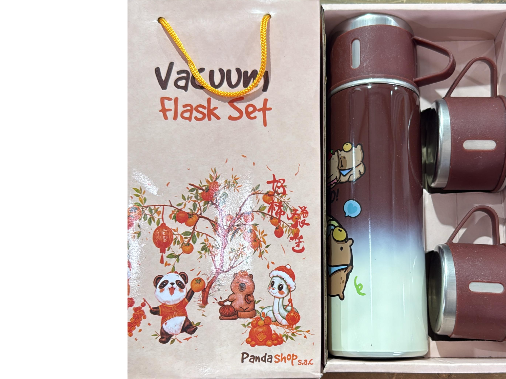 TERMITO x 500CC. "CAPIBARA" CON 2 TAZAS