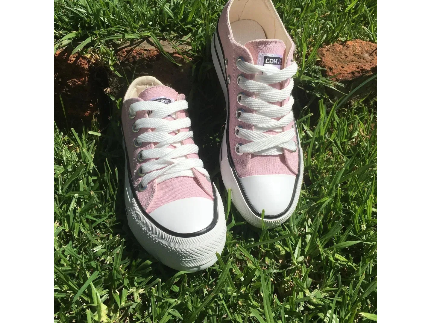 Zapatillas plataforma rosa