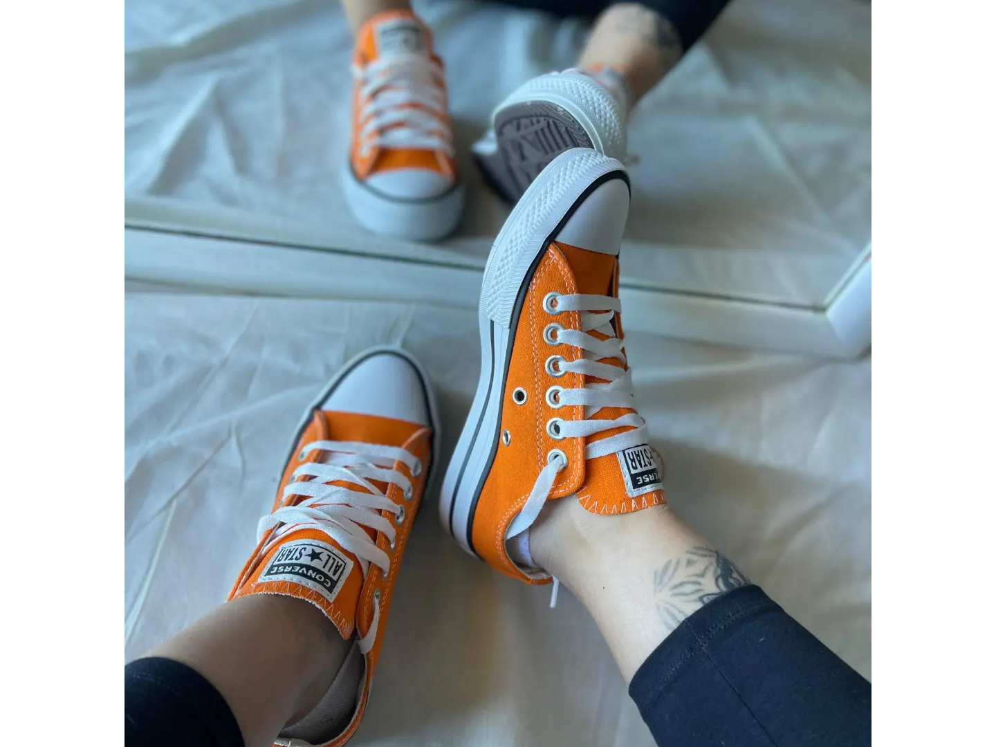 Zapatillas clásicas naranja