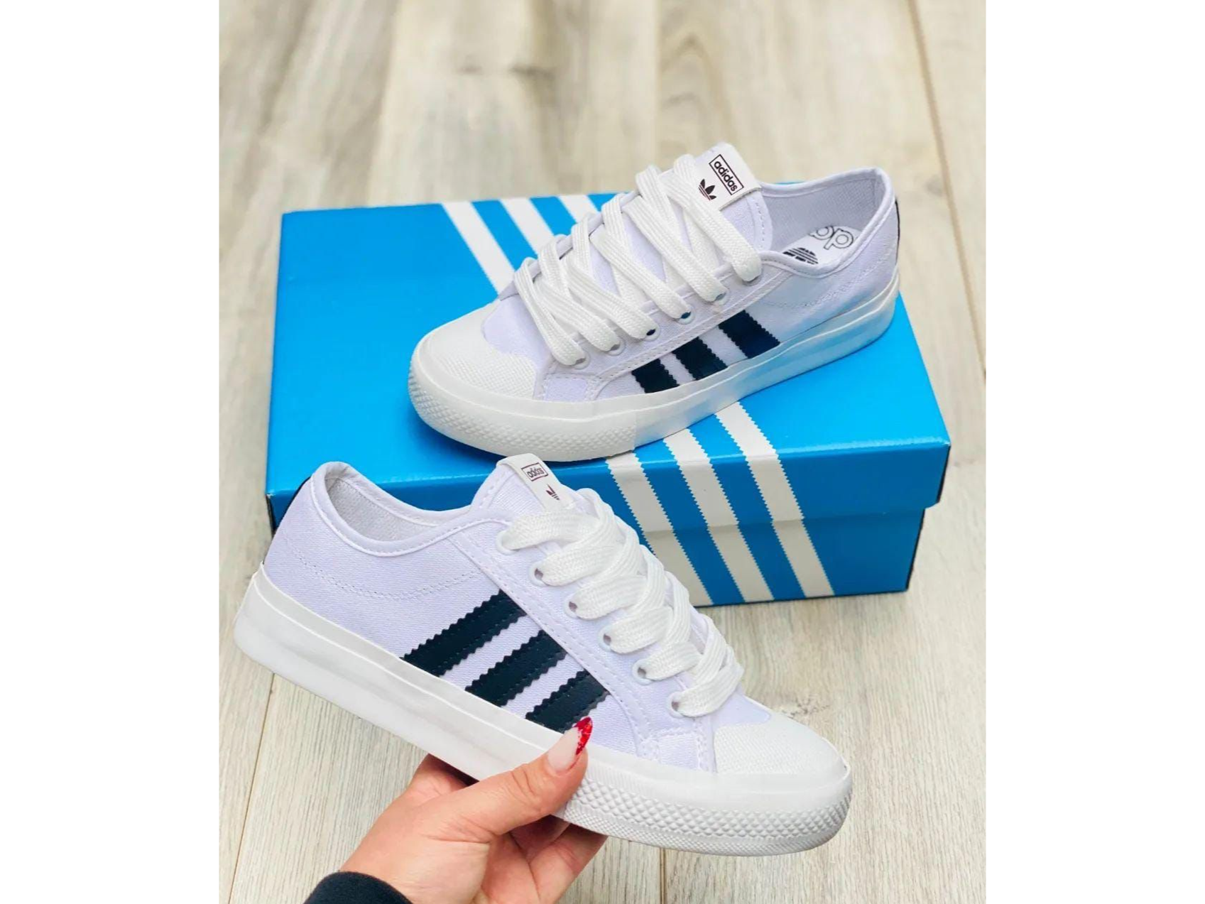 Adidas niza blanco