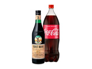 FERNET BRANCA 750ML + COCA COLA 2,25L