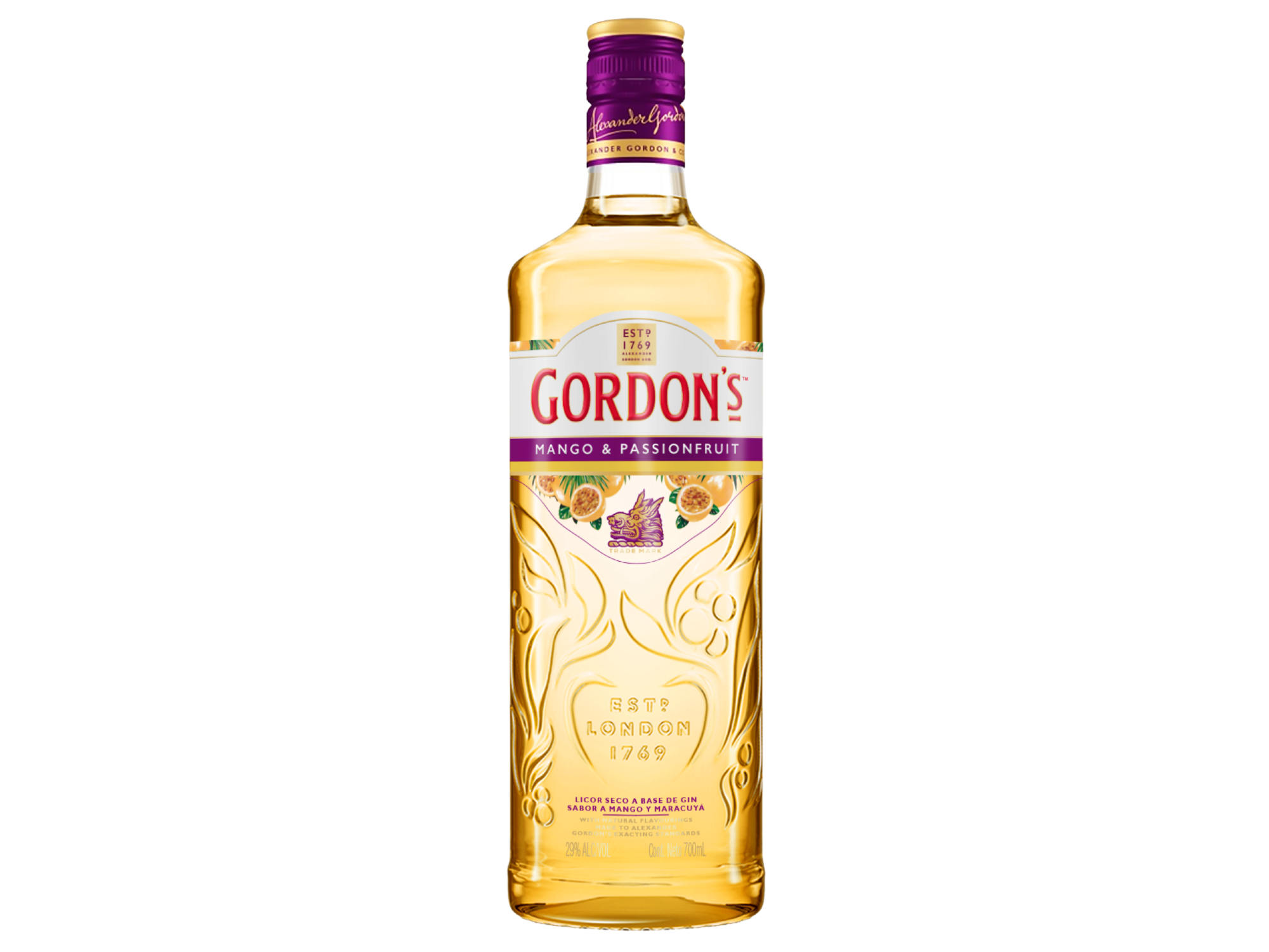 GIN GORDONS MANGO Y MARACUYÁ