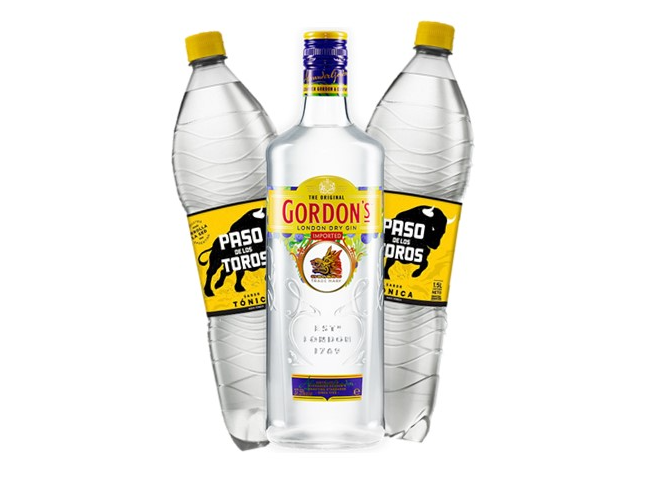 GORDON´S + 2 PASO DE LOS TOROS 1,5L