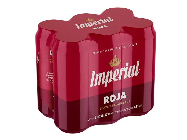 PACK IMPERIAL ROJA 473ML
