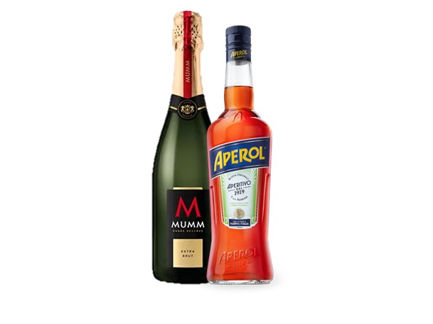 APEROL + MUMM EXTRA BRUT