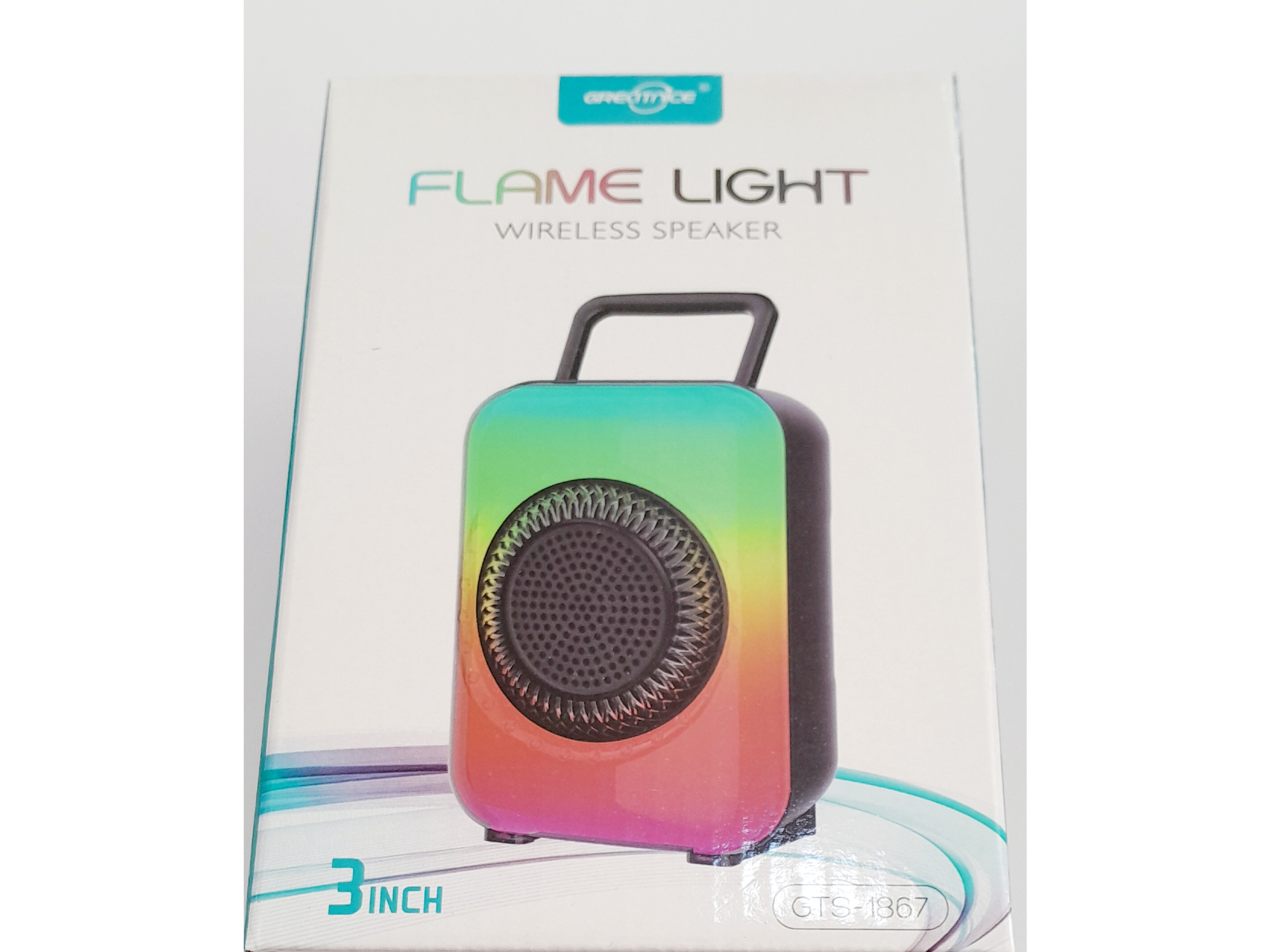 Parlante Bluetooth RGB FM SD USB