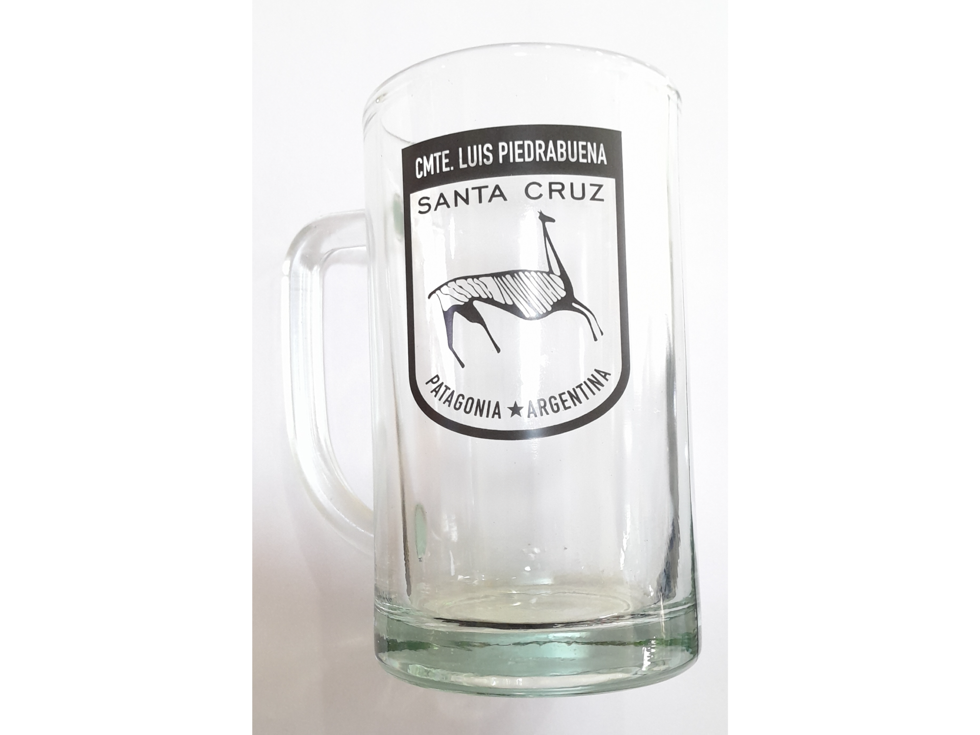 Chop vidrio Recuerdo Piedra Buena