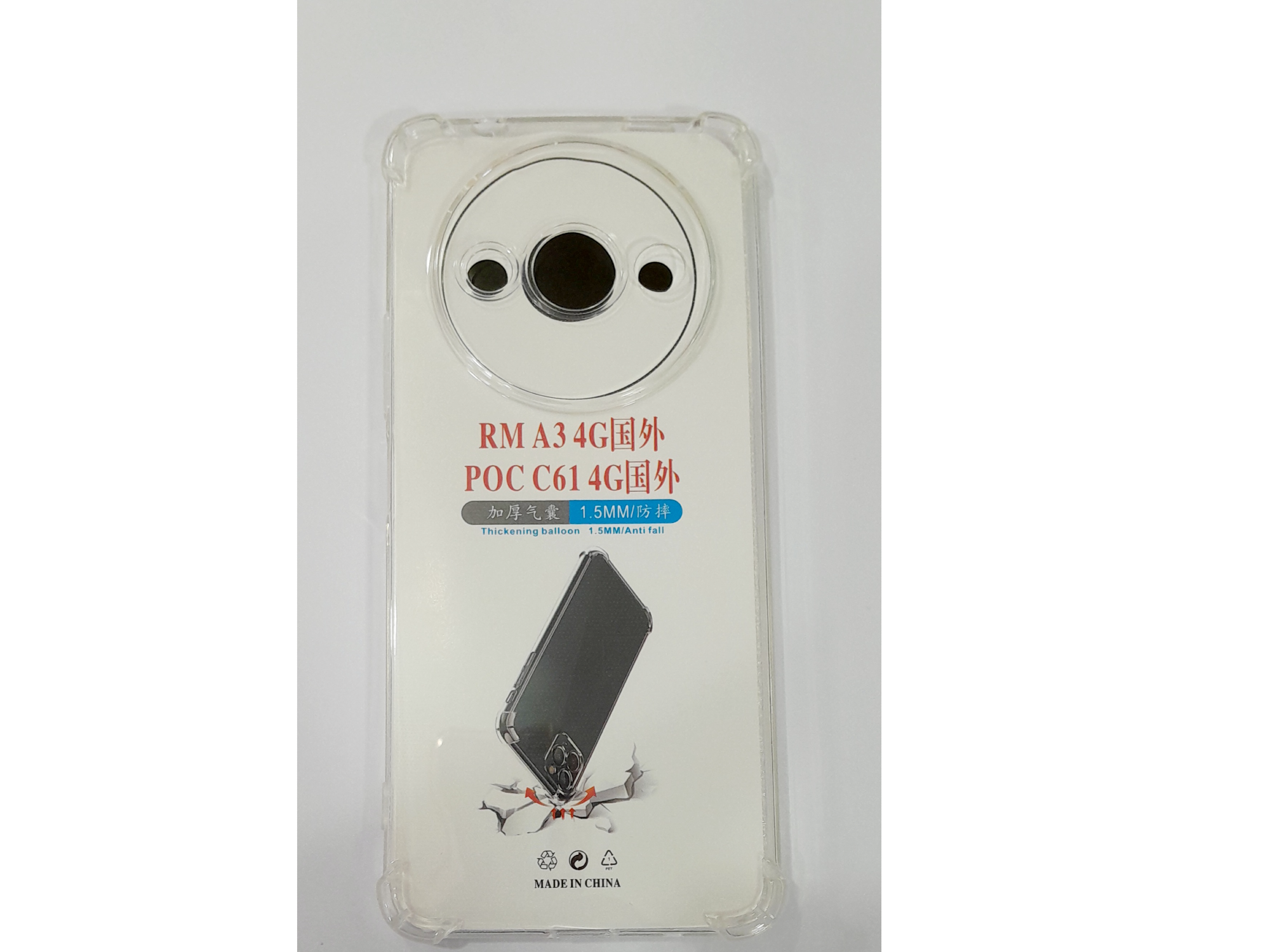 Cristal transparente REDMI A3 REDMI NOTE13PRO REDMI NOTE13 MOTO E22i  G13 G23 G14 G42 G52 G53 EDGE30 EDGE40NEO  SAMSUNG A04