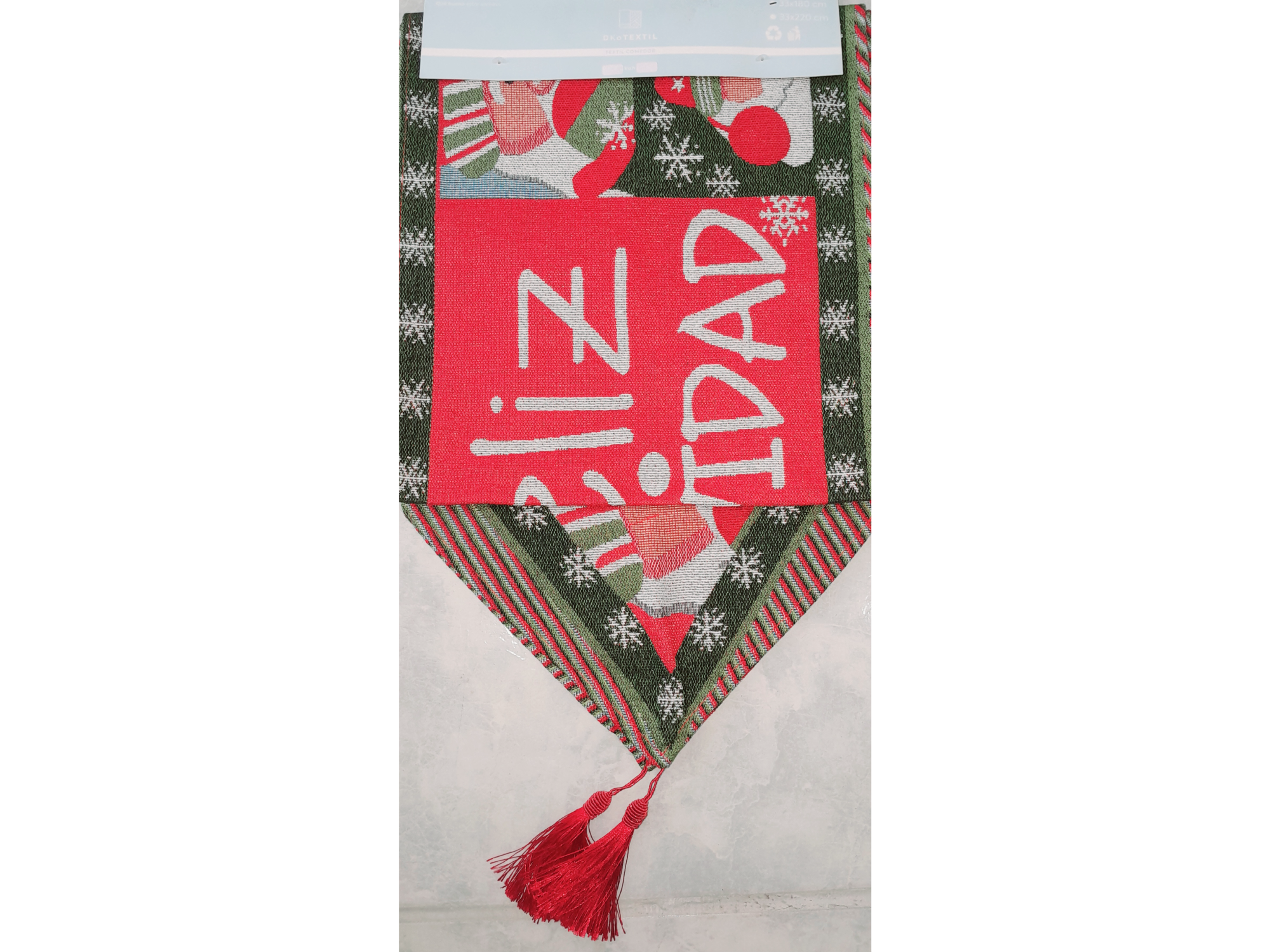 Camino para mesa Navidad  Gobelino Diseño