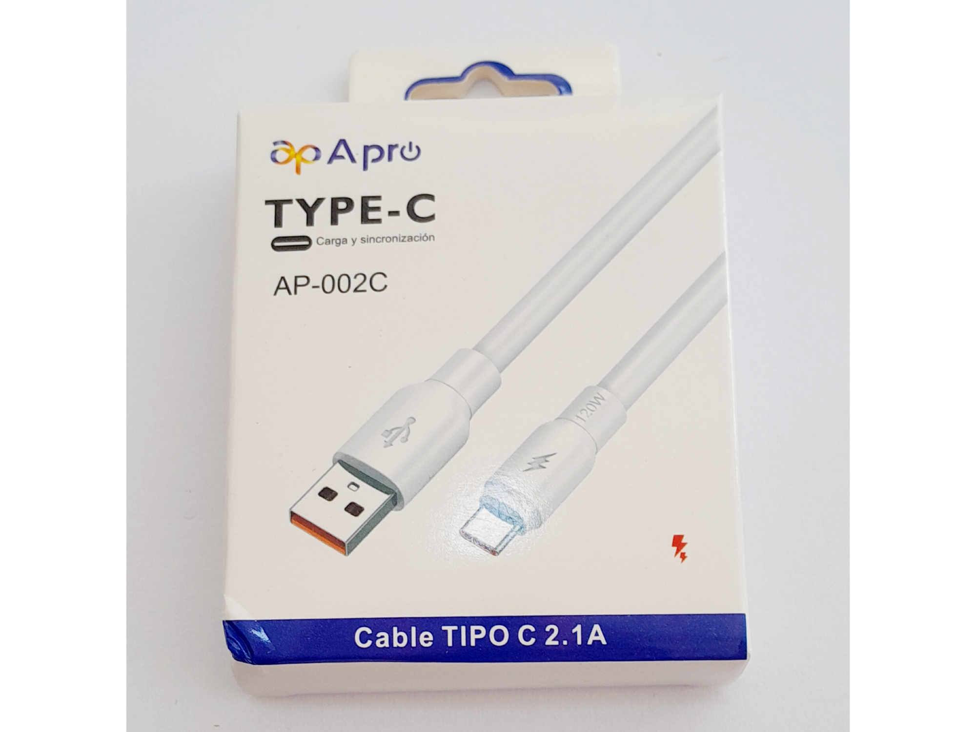 Cable USB a C 2.1 A