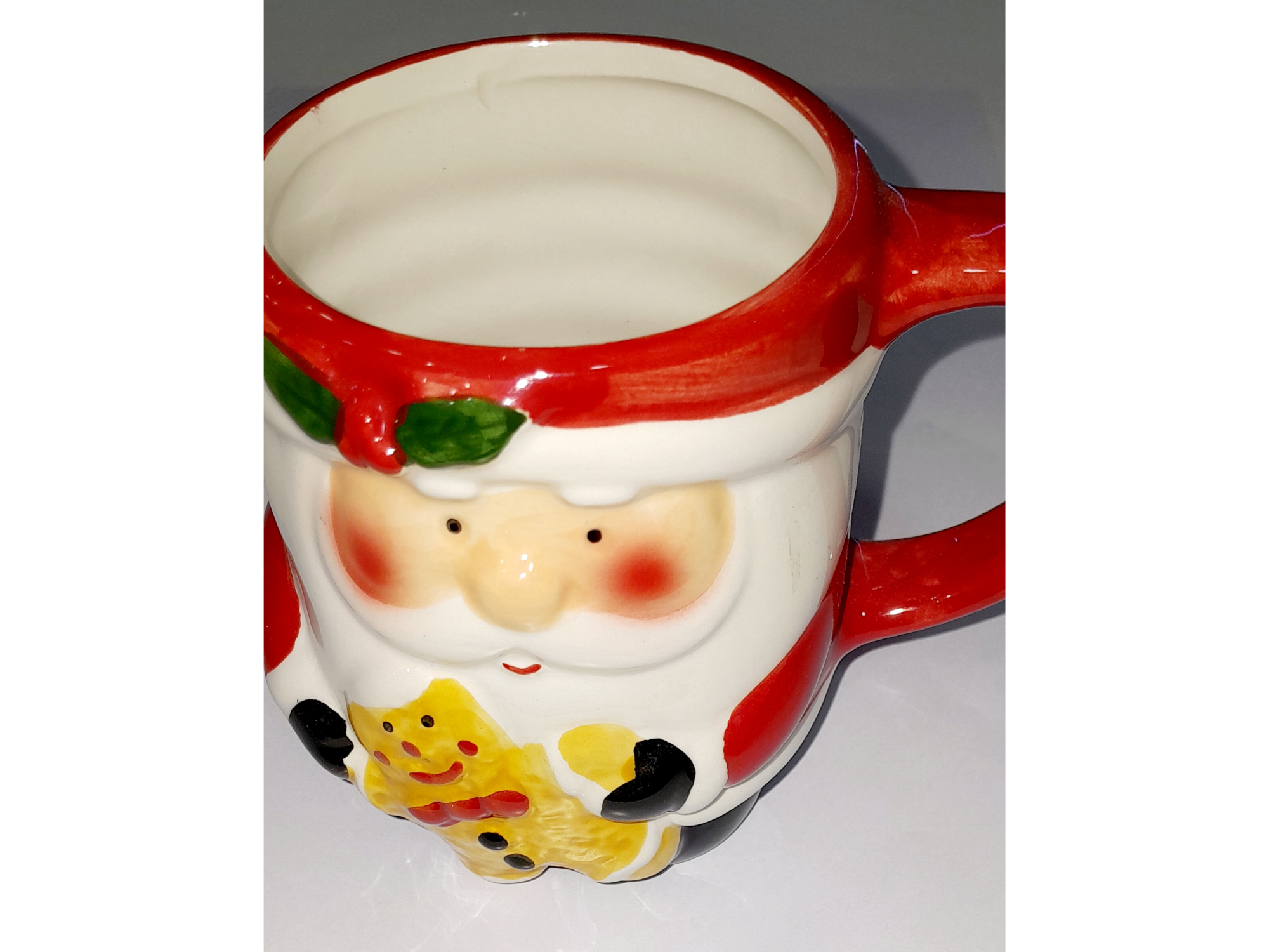 Taza Chocolatera Navidad ceramica