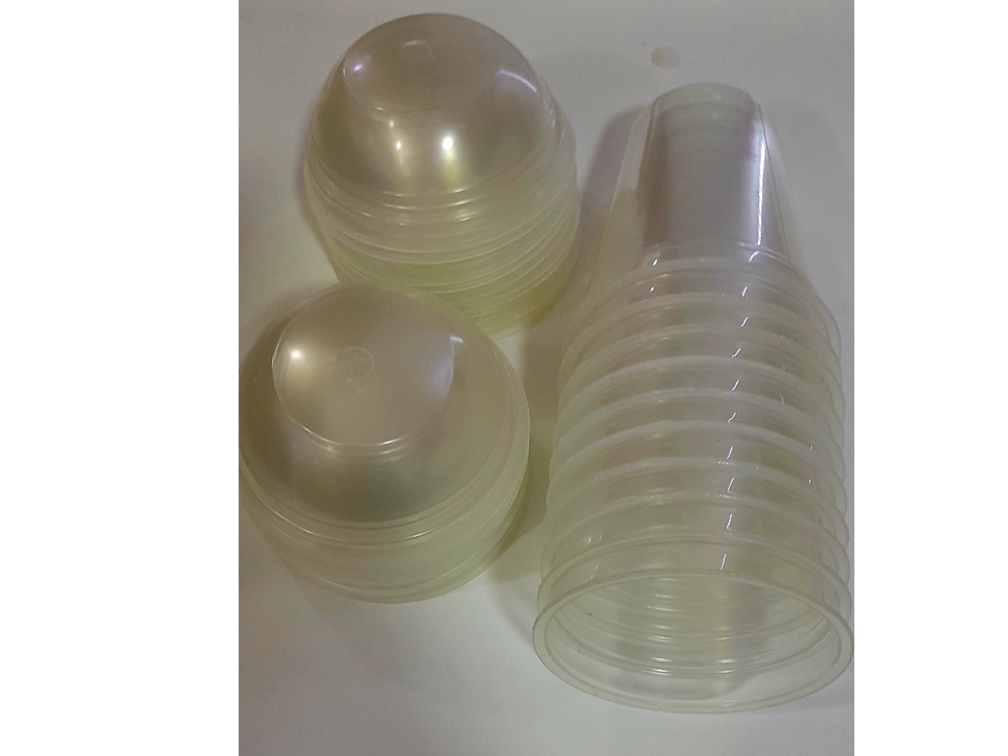 Vaso descartable cristal con tapa 300ml