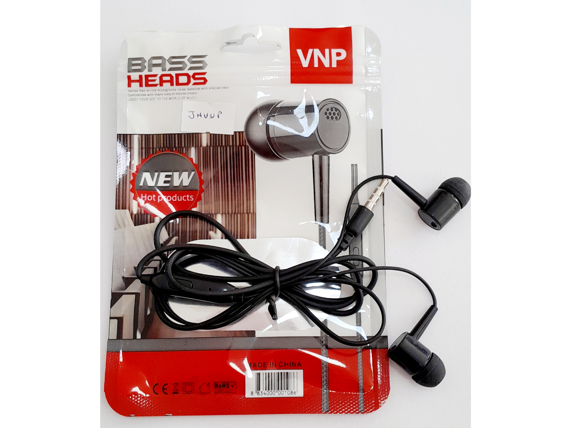 Auricular Generico plug 3,5 Bass Head